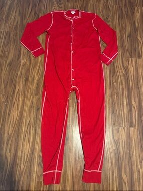 J.Crew Knit Goods Men’s Union Suit One Piece Pajamas size Large